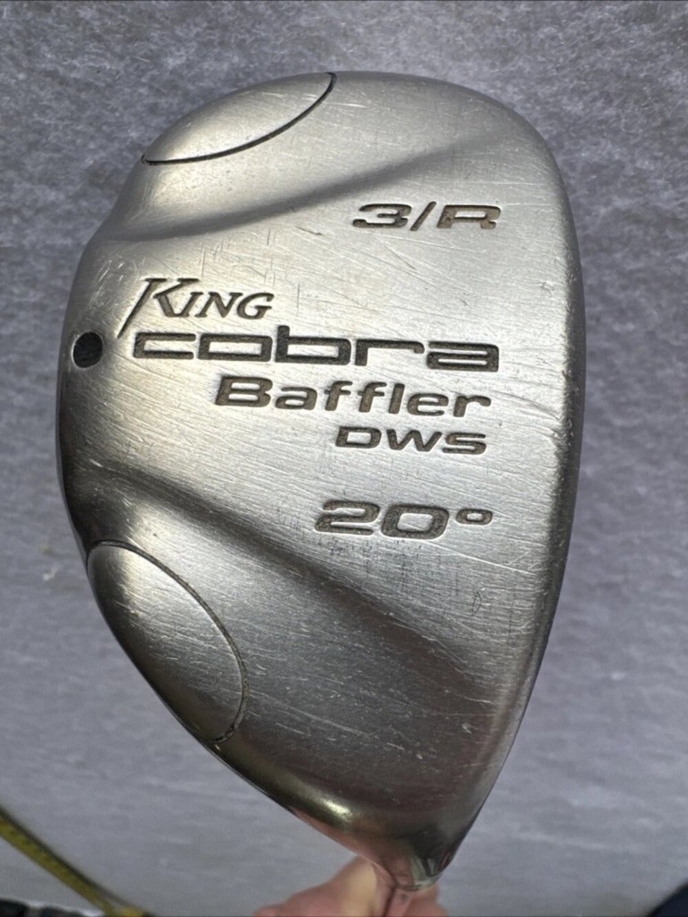 King Cobra Baffler DWS Hybrid Golf Club 20* Stiff Steel